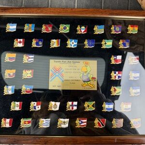 Tenth Pan Am Games Pin Collection
